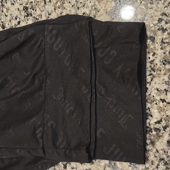 JUICY COUTURE RHINESTONE AND LOGO 3/4 SLEEVE SHIRT AND PANTS PAJAMA SET. SZ  1X. - Picture 14 of 15